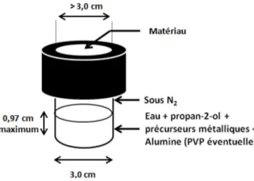 Figure 36 : Design du réacteur imposé par les caractéristiques du générateur Van de Graaff 