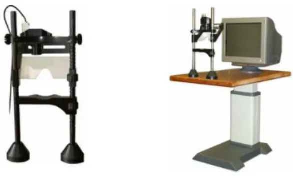 Fig. 1. Eye tracking apparatus