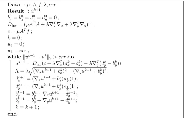 Figure 2.4 – Image cameraman bruitée