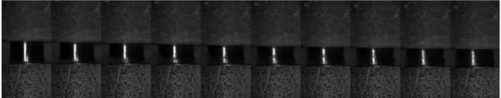 Fig. 9.12 Specimen deformation capture by the high-speed camera during the test T4 [25]
