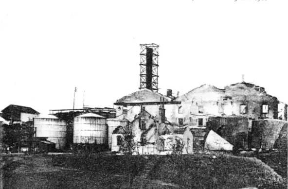 Illustration 6 : Distillerie de Melle incendiée le 9 mai 1908  :  