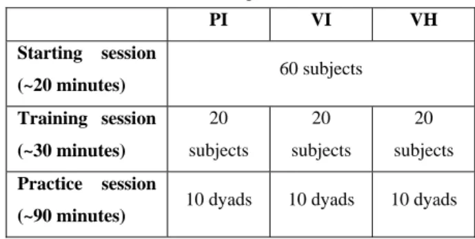 Figure 5: the collaborative practice session 