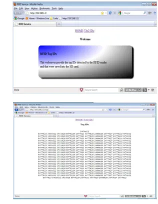 Fig. 3.  Web server. 
