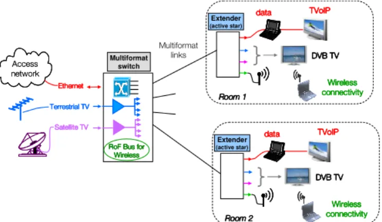 Figure 2.   The electrical multiplex 