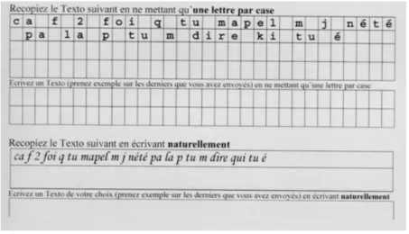 Figure 1. Extrait du formulaire de collecte de MIMEMA  