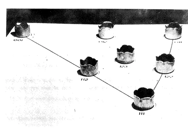 FIGURE 11 - Cornes d'emboutissage dans les monocristaux d1alumi:nium d'après TUCKER [24J.