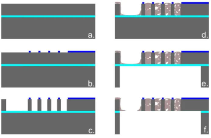 Fig. 3 Microfabrication process.