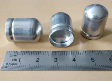 Figure 1 : Picture of CENG-PCM-Aluminium capsules 