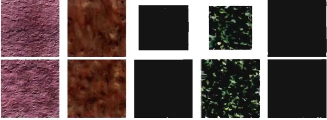 FIG.  3.3 - Résultats de génération pour des  méthodes  paramétriques.  Les  images  proviennent  des  articles respectifs