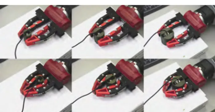 Fig. 16 Power and precision graps of cylindrical objects with force sensors