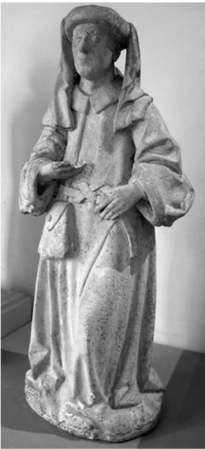 Figure 9 : Nantes, musée Dobrée, « saint Matthieu », provenant du couvent des Carmes (cl