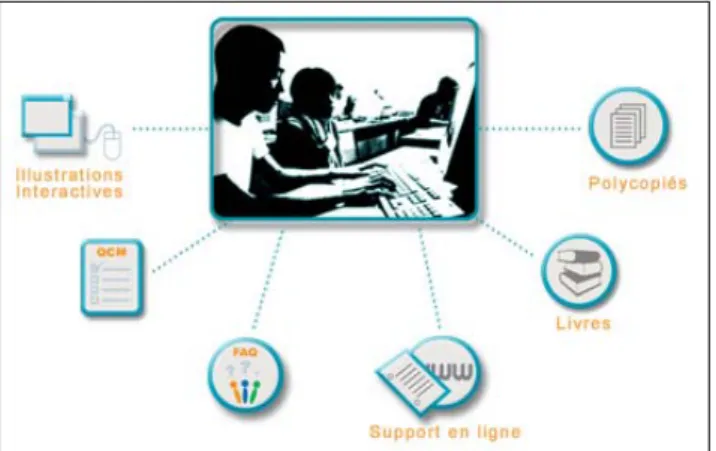 Figure 1 – Les artefacts du dispositif 