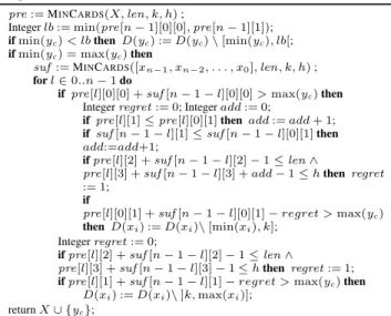 Figure 2: (A) Problem with 4 fixed activities and one activity of length 5 that can start from time 3 to 5
