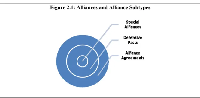 Figure 2.1: Alliances and Alliance Subtypes 