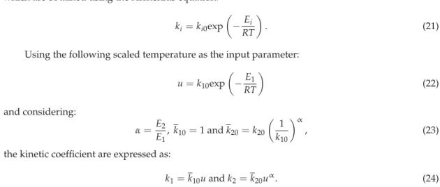 Table 1. Models parameters, operating bounds, and initial conditions for Cases 1 to 6.