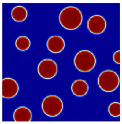 Figure 4: Random inclusions into a matrix