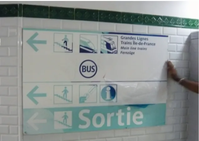 Figure 2. A discolored signboard