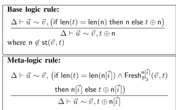 Fig. 10. Rule INT - CTXT (meta logic)