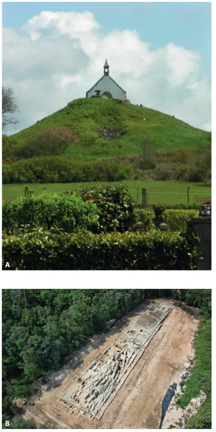 Fig. 1. Monumentality of mounds. All are  singular, in particular the most imposing  ones, as they are the outcome of the  spe-cific history of each place, but they often  result from similar dynamics