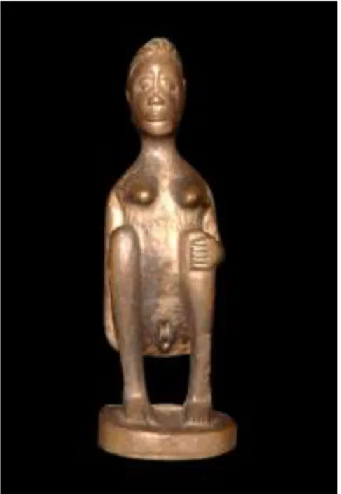 Figure 22 : « Figurine rituelle féminine s’exhibant »  [71.1938.173.11] 