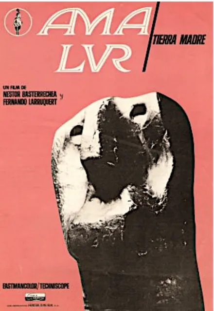 Fig. 16 : Affiche du film Ama Lur (Basterretxea et Larruquert, 1968). 