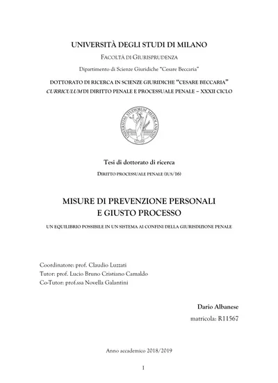 La Legge Rognoni-La Torre Del 1982 - DALLA COSTITUZIONE A OGGI