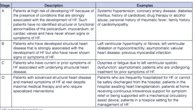 Table 2 – New York Heart Association (NYHA) Functional Classification – Objective Assessment 9