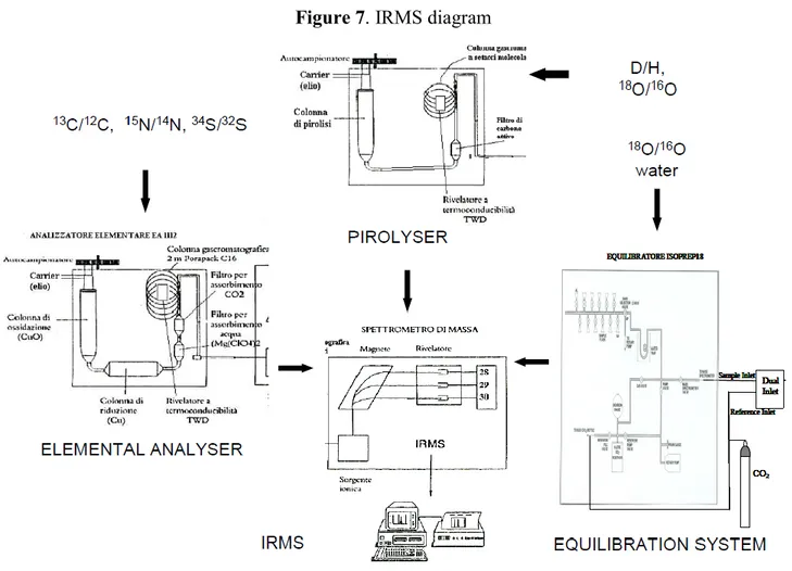 Figure 7. IRMS diagram 