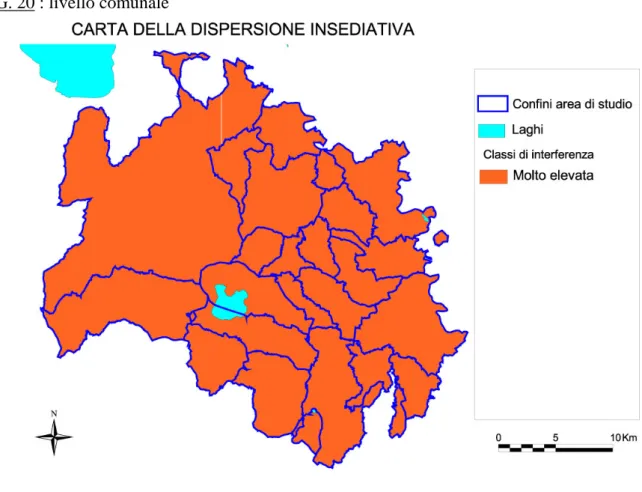 FIG. 20 : livello comunale 