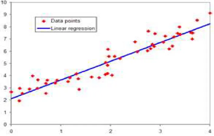 Figura 2.1: Generico modello di regressione lineare 