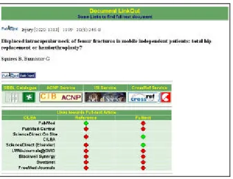 Figura 15 - LinkOut Page