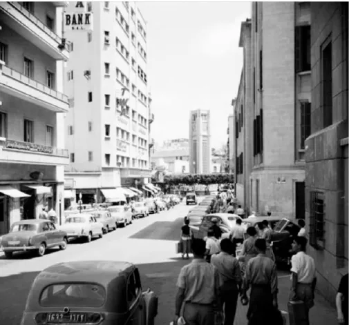 Figure 10: Beirut Downtown, street to Nejme Square (Prewar) 1
