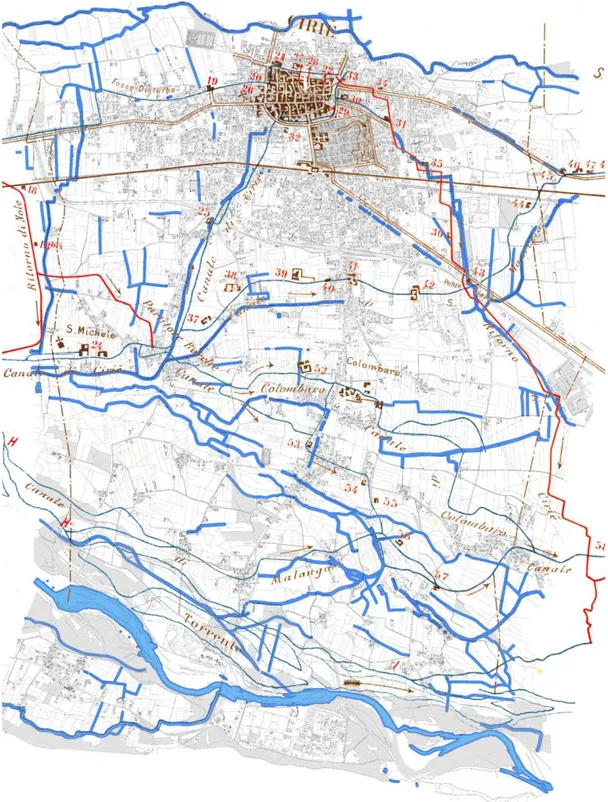 Figura 11- Città di Ciriè, Provincia di Torino, Nuovo Piano Regolatore Generale Comunale, Progetto  preliminare