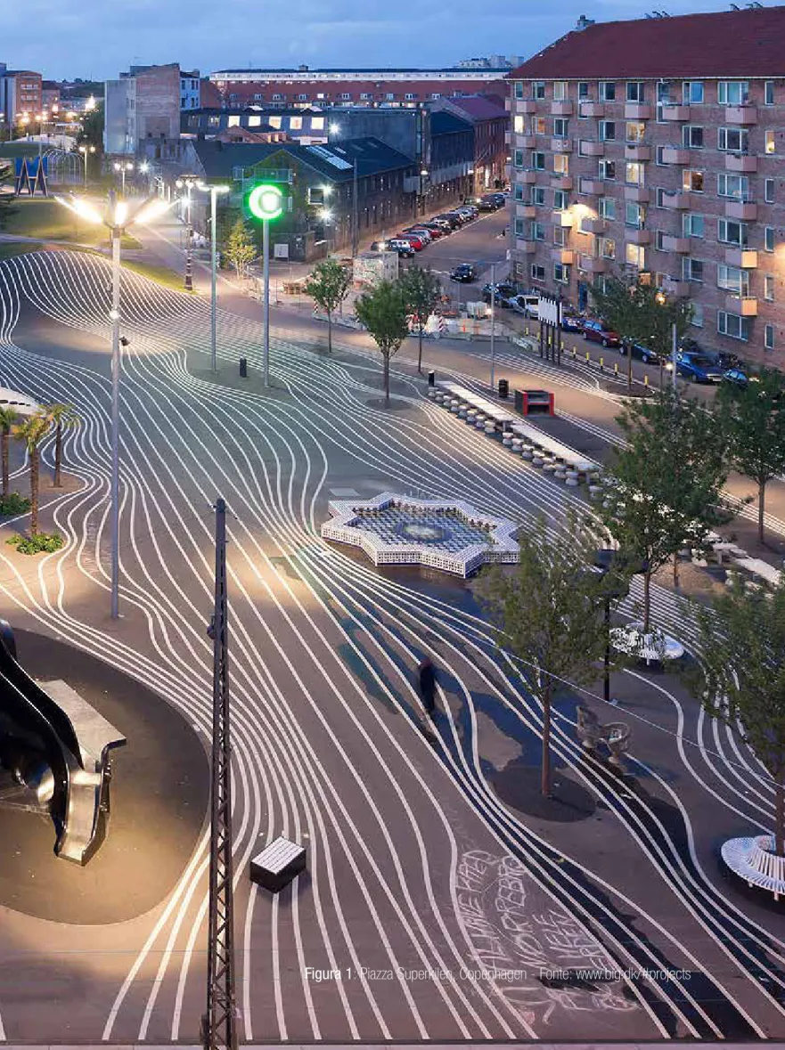 Figura 1: Piazza Superkilen, Copenhagen - Fonte: www.big.dk/#projects