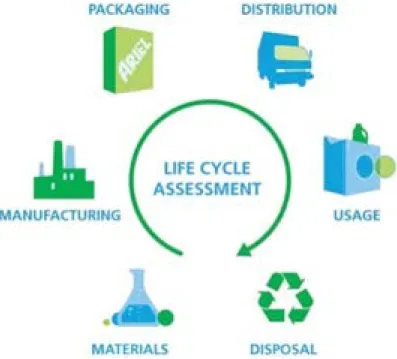 Figura 9. Esemplificazione del concetto di ‘Life Cycle Assessment’.