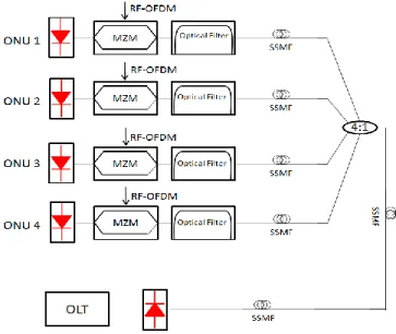 Figure 2-8: OFDM-based PON. 