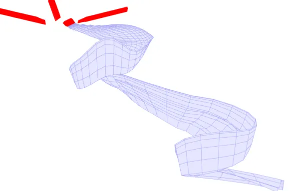 Figura 2.2: Scia prescritta deformata.