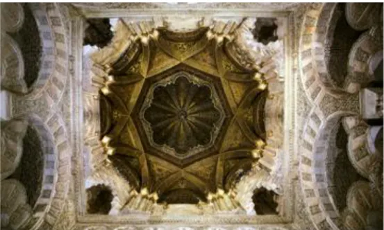 fig. 6 cupola del mihrab di Cordoba 