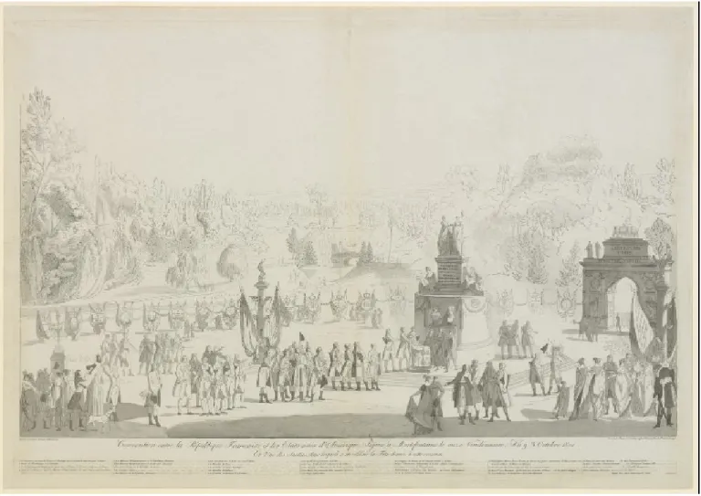 Fig.  6.  G.  Barberi,  F.  Piranesi,  Convention  entre  la  République  Française  et  les  Etats-unis  d’Amérique,  Signée  à 