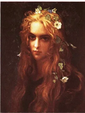 Figura 10 Ernest Hébert, Ophelia, 1890 circa. Olio su tela 