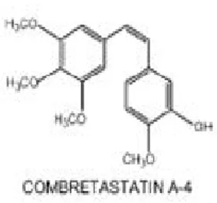 Fig. 6 Chemical structures of combretastatin A-4. (From (Tozer et al, 2002). 