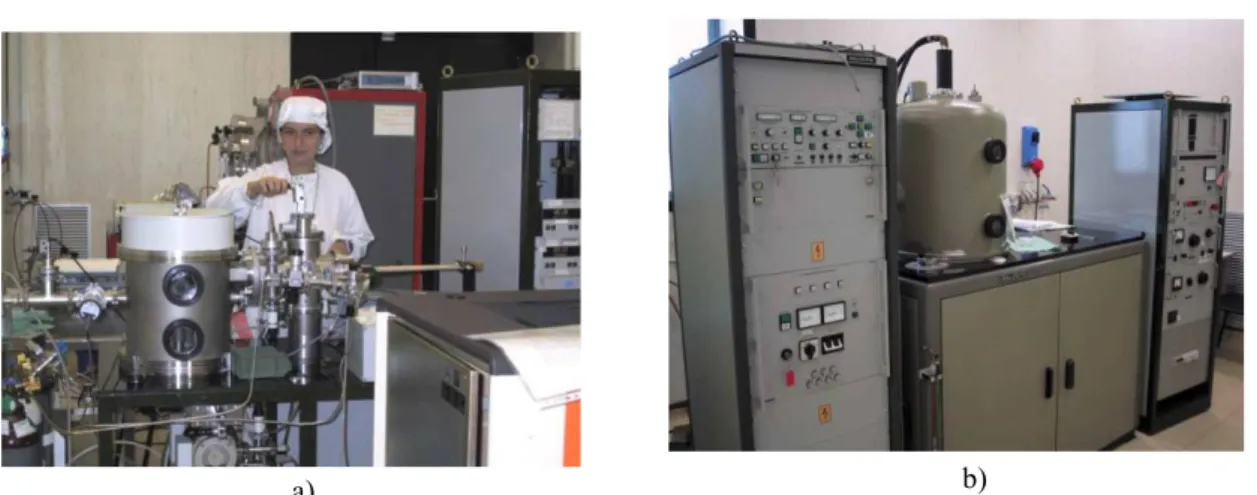 Figura 4.4 Strumenti per la diagnostica: a)SEM; b) microscopi ottici. a)  b)  b) a)  b) a) 