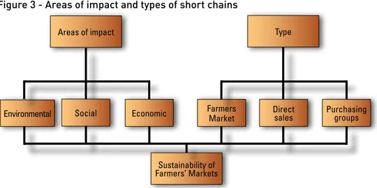 Figure 3 - Areas of impact and types of short chains