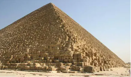 Fig.  2.2.  View  of  Cheops  Pyramid  in  Egypt,  UNESCO  listed  in  1979  (ca  2580-2560  BC),  (picture  from 