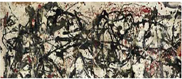 Fig. 2  Pollock, Enchanted Forest, (particolare),1947. 