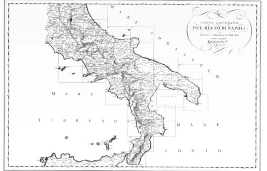 fig. 18 Carta generale del regno di Napoli 