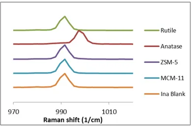 Figure 8  Solid Raman spectra of the blank and template experiments at S=1.4. 