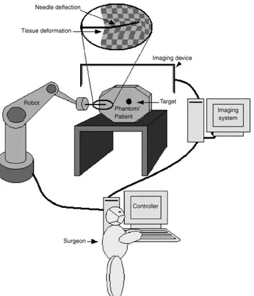 Figure 5: Diagram of an image-guided robot-assisted percutaneous procedure