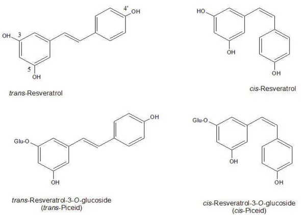 Figure 2.1 Chemical structures.
