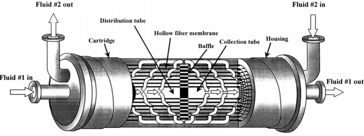 Figura 2.5: Immagine modulo Liqui-Cell Extra-Flow della CELGARD LLC (Gabelman e 